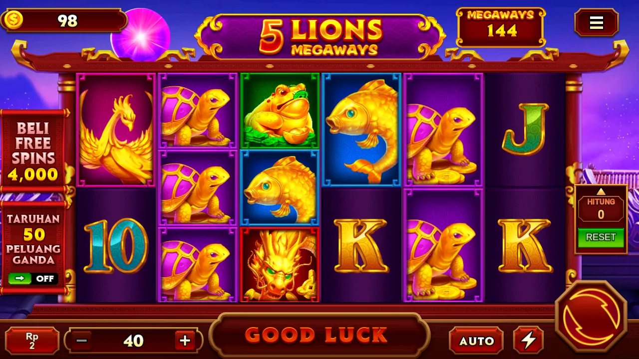 Jackpot Game 5 Lions Slot